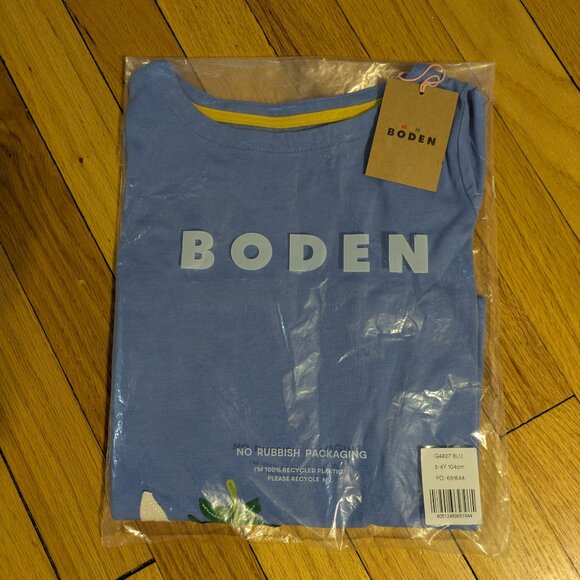 NWT Mini Boden Short Sleeve Applique Tunic - Picture 4 of 4